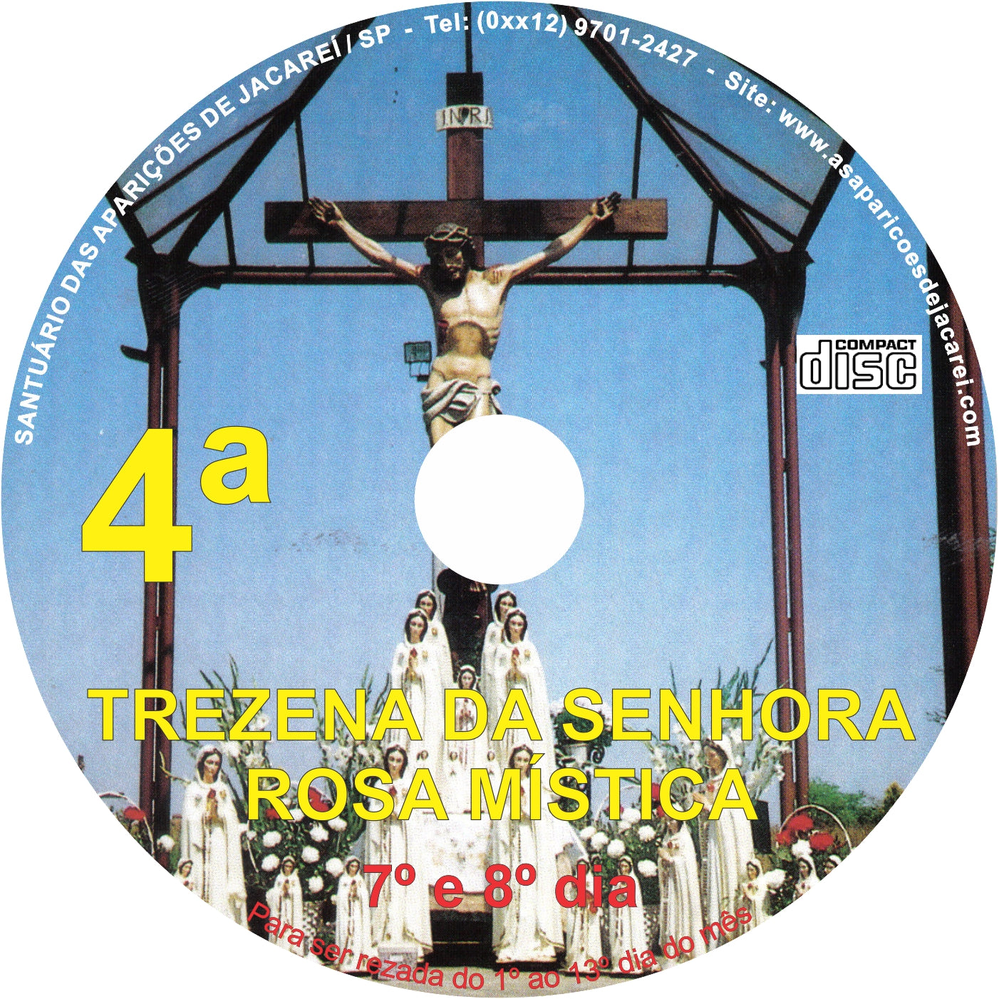 CD Trezena Rosa Mística 4 CD Trezena Rosa Mística 4